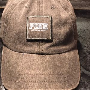 PINK DARK GRAY HAT